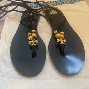 Tory Burch Capri flat lace up sandal